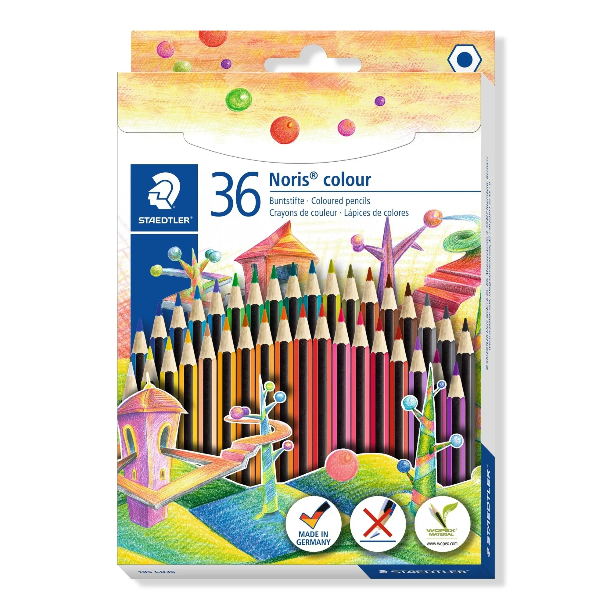 Staedtler Noris colour 185 Multicolore 36 pz - immagine 1