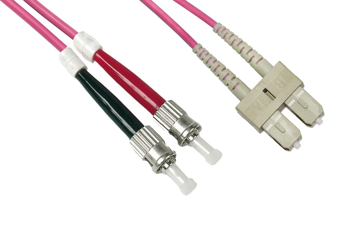 Cavo Fibra Ottica Sc A St Multimode Duplex Om4 50/125 Mt.3 - immagine 1