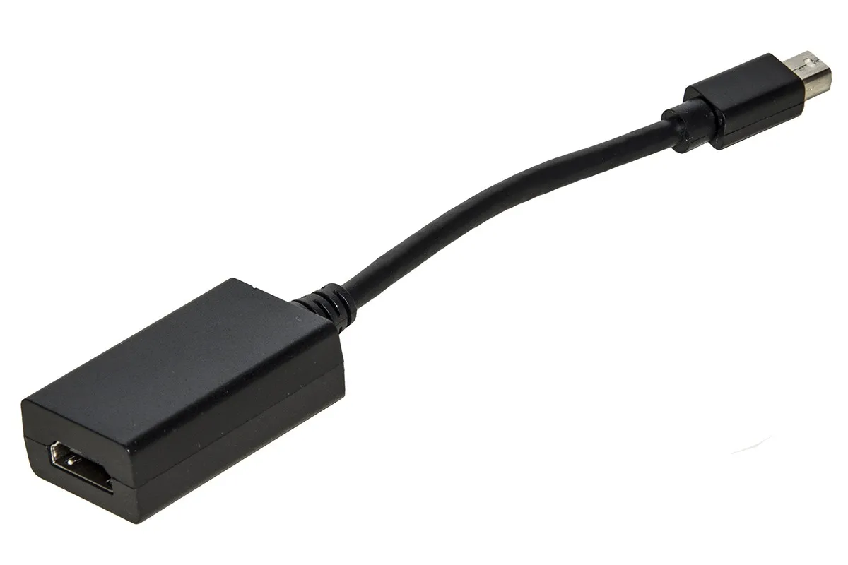 Adattatore Mini Displayport Maschio - Hdmi Femmina Nero - immagine 1