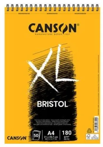 Canson XL Bristol Blocco di carta da disegno 50 fogli - immagine 1