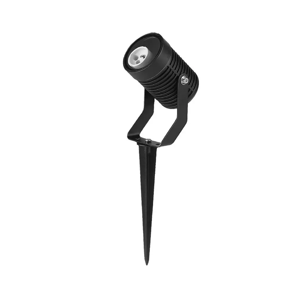V-TAC Faretto LED da Giardino con Picchetto GU10 (max 35W) Nero IP65 - immagine 1