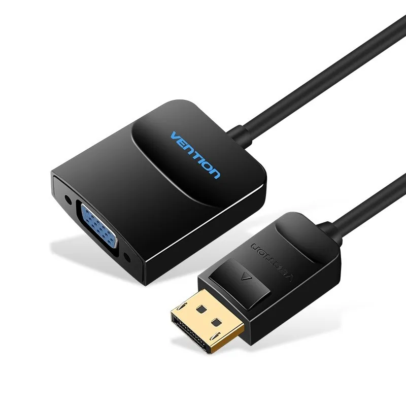 Vention HBFBB cavo e adattatore video 015 m DisplayPort VGA (D-Sub) Nero - immagine 1