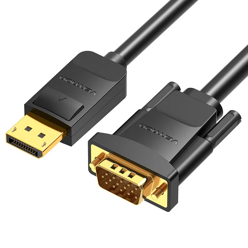 Vention HBLBG cavo e adattatore video 15 m DisplayPort VGA (D-Sub) Nero - immagine 1
