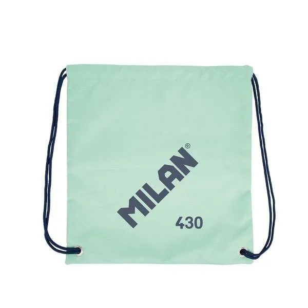 Borsa/Zaino Large Strip Bag Milan Serie 1918 - Tessuto 'ripstop' leggero e resistente - Misure 34x42x07 cm - Colore Verde - immagine 1