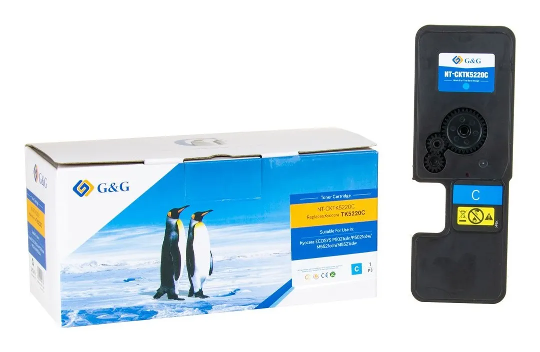 Toner G&G Kyo Tk-5220 C 1200 Pag - immagine 1