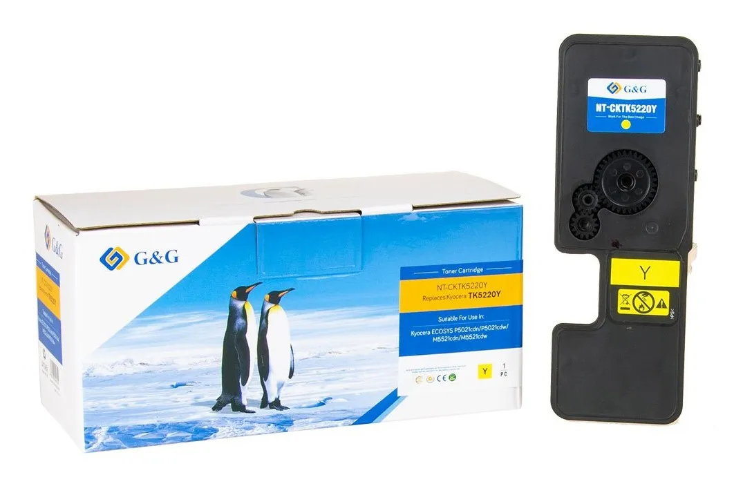 Toner G&G Kyo Tk-5220 Y 1200 Pag - immagine 1