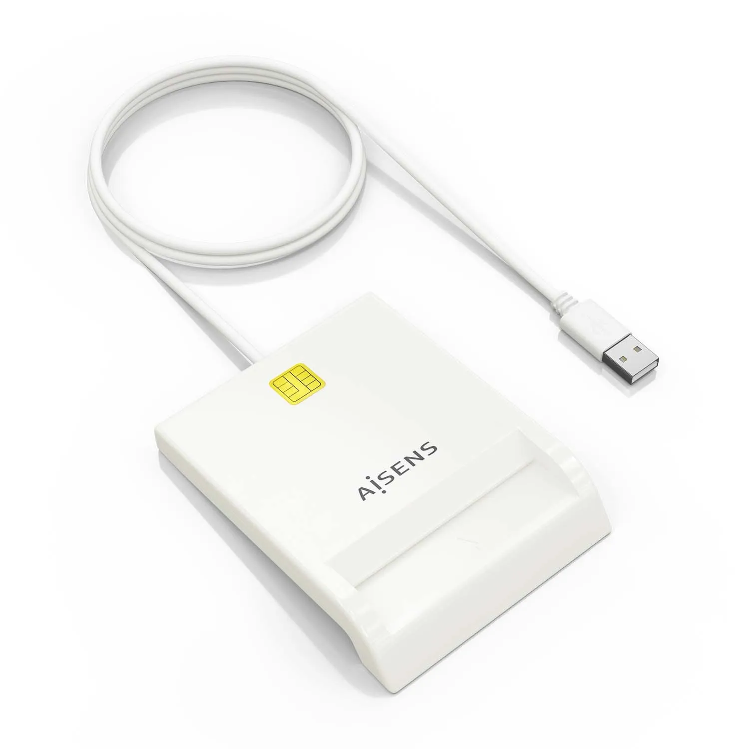AISENS ASCR-SN07-W lettore di card readers Interno USB USB 2.0 Bianco - immagine 1
