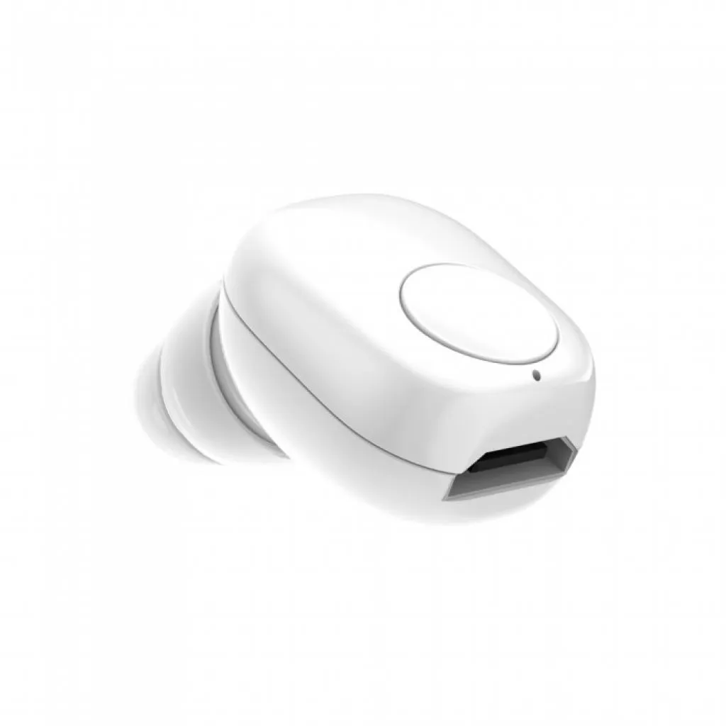 V-TAC Auricolare Bluetooth 55mAh Colore Bianco - immagine 1