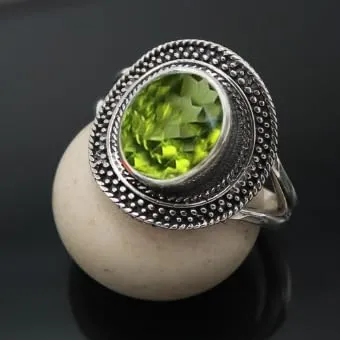 Anello placcato argento gemma di idoto donna gioiello T1085AJ19_65 (20.7) - immagine 2