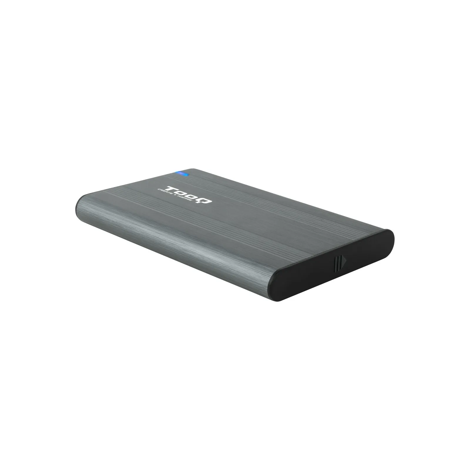 TooQ TQE-2503G contenitore di unità di archiviazione Box esterno HDD/SSD Grigio 2.5 - immagine 1