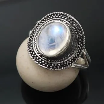 Anello placcato argento luna arcobaleno donna gioiello T1085BO19_65 (20.7) - immagine 2