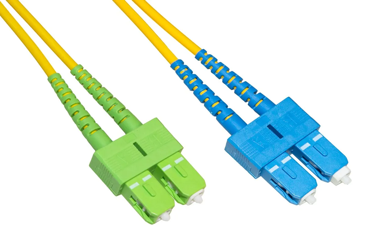 Cavo Fibra Ottica Sc Apc A Sc Upc Singlemode Duplex Mt.5 - immagine 1