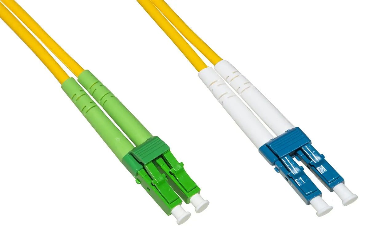 Cavo Fibra Ottica Lc Apc A Lc Upc Singlemode Duplex Mt.5 - immagine 1