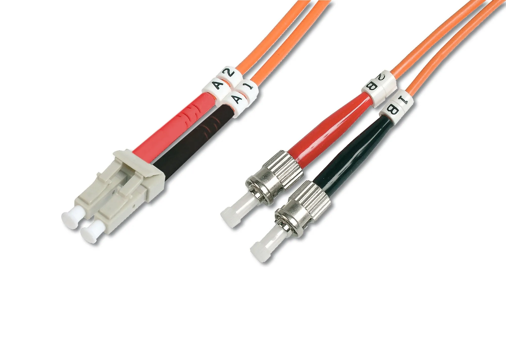 Cavo Fibra Ottica Lc A St Multimode Duplex 50/125 Mt.5 - immagine 1