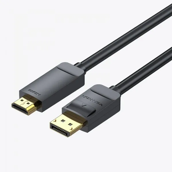 Vention Conversor DisplayPort Macho a HDMI Macho 4K - 2m - Color Negro - immagine 1