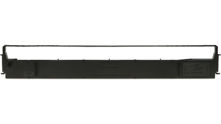 ORIGINALE Epson Nastro colorato nero C13S015642 LX1170/1350 nastro in tessuto 4 milioni cifre - immagine 1