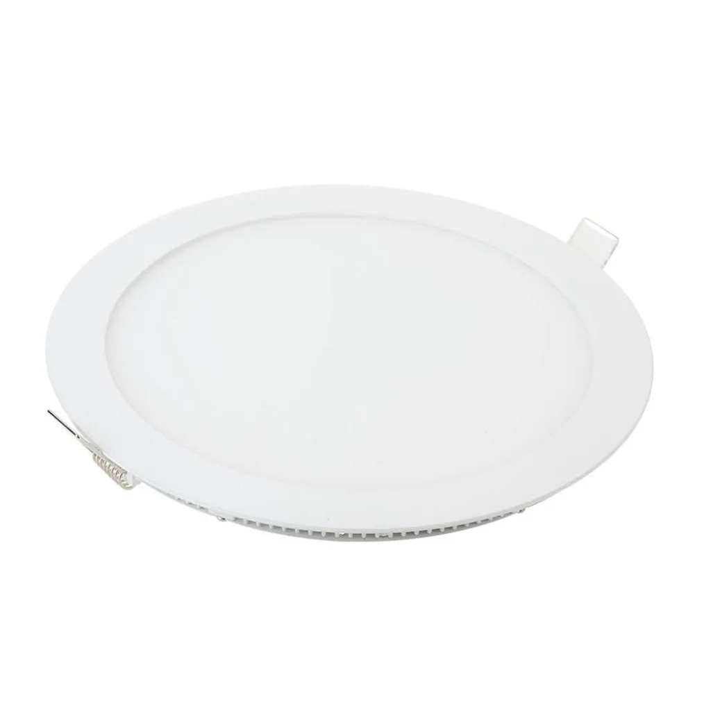 V-TAC Mini Pannello LED 18W Montaggio ad Incasso Rotondo 3000K - immagine 1