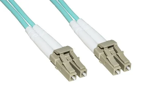 Cavo Fibra Ottica Lc A Lc Multimode Duplex Om3 50/125 Mt.5 - immagine 1