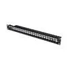 Pannello Patch Vuoto Colore Nero 16 Porte - immagine 1