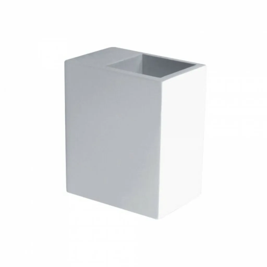 V-TAC Portafaretto LED da Muro Quadrato G9 Corpo in Gesso - immagine 1