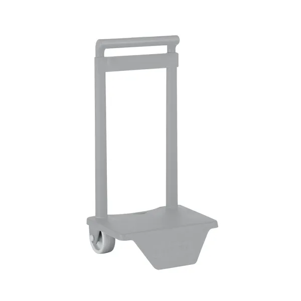 Zaino trolley Safta - Montaggio universale - Materiale resistente - Ruote in PVC - 18x16x35 cm - Grigio - immagine 1