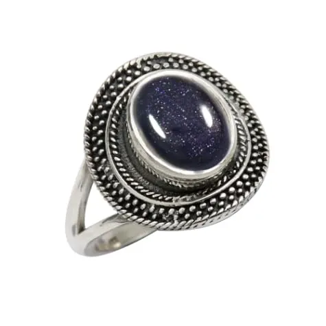 Anello placcato argento gemma di del sole creata donna T1085CA18_64 (20.4) - immagine 1