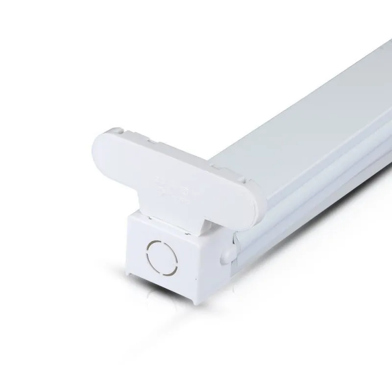 V-TAC Plafoniera LED Doppia per T8 120cm IP20 - immagine 1