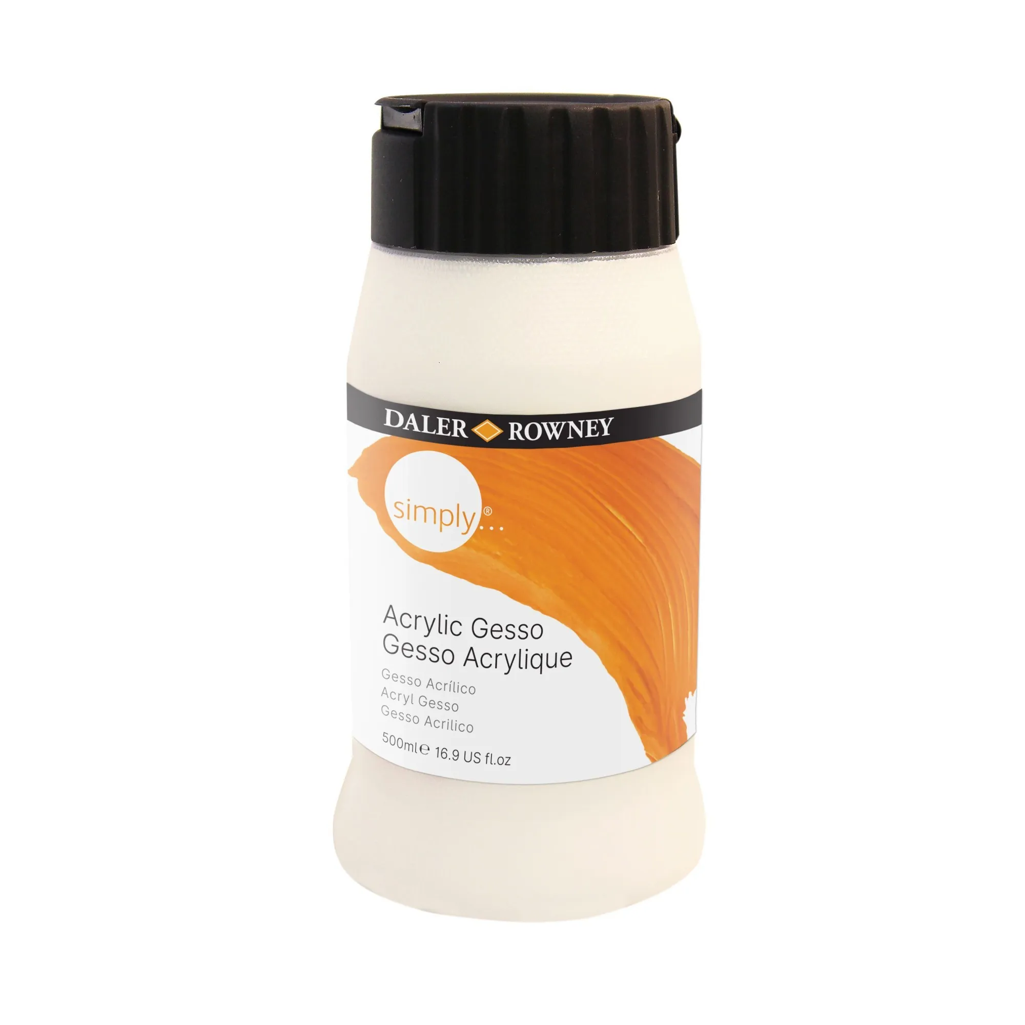 Flacone di primer Simply Plaster Daler Rowney - 500 ml - Colore bianco - immagine 1