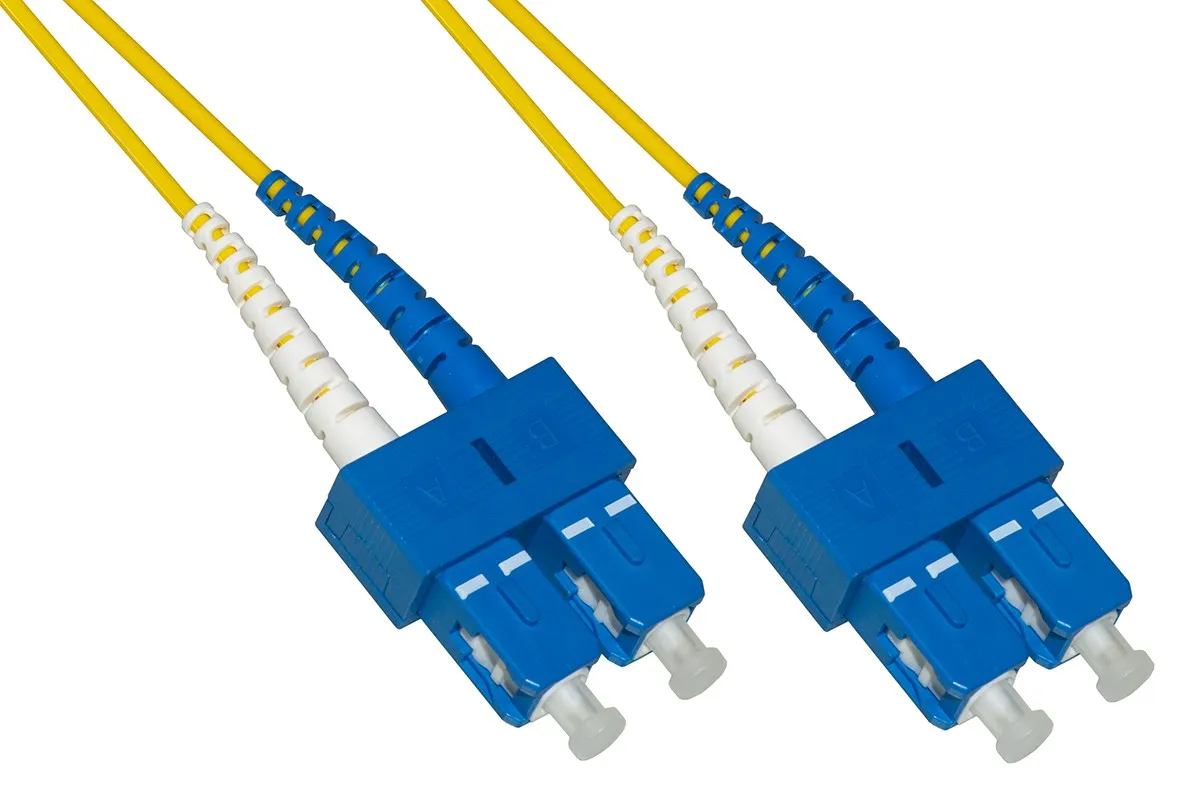 Cavo Fibra Ottica Sc A Sc Singlemode Duplex 9/125 Mt 3 Bending Insensitive Lszh - immagine 1