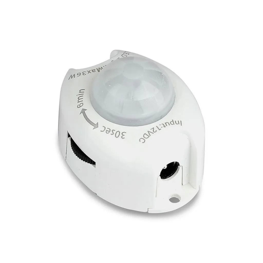 V-TAC Sensore PIR per Strip LED (Max 36W) - immagine 1