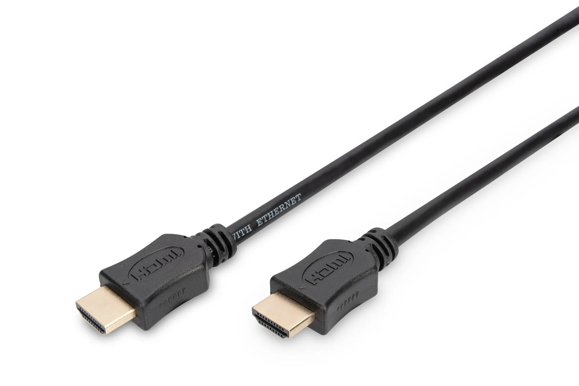 Cavo Di Collegamento Hdmi 3D Con Ethernet Connettori Dorati Mt. 5 Tripla Schermatura - immagine 1