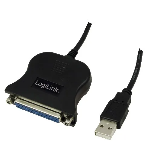 Cavo Adattatore Da Usb A - Connettori 25 Poli Per Stampante Parallela - immagine 1