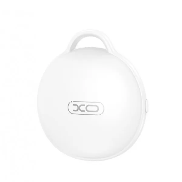 Localizzatore Bluetooth XO LP03 - Compatibile con Apple Dov'è - Batteria da 210 mAh - Autonomia fino a 12 mesi - Portata fino a 50 m - Buzzer da 70 dB - Posizionamento illimitato - Bianco - immagine 1