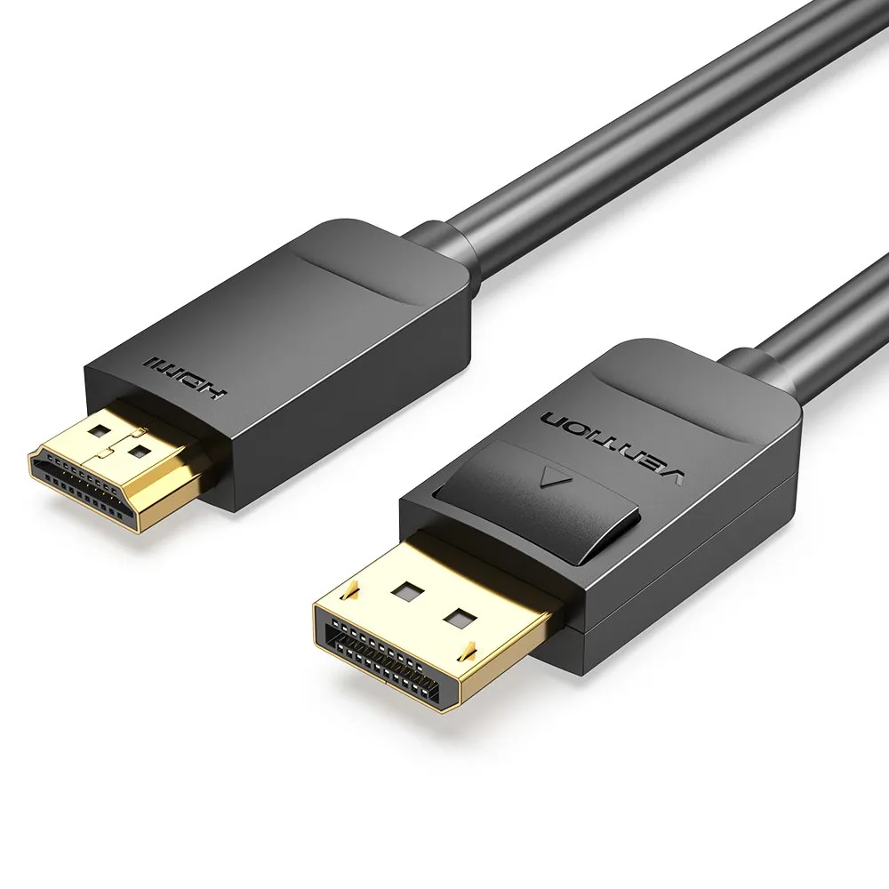 Vention HADBG cavo e adattatore video 15 m DisplayPort HDMI Nero - immagine 1