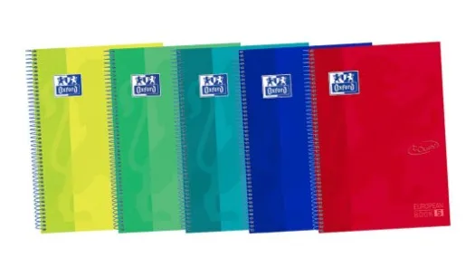 Oxford 400138671 quaderno per scrivere A4+ 120 fogli Colori assortiti - immagine 1