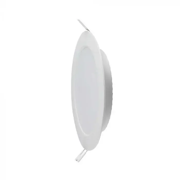 V-TAC PRO Mini Pannello LED Chip CREE 24W Rotondo da Incasso (Foro 265-275mm) Bianco CCT - immagine 1