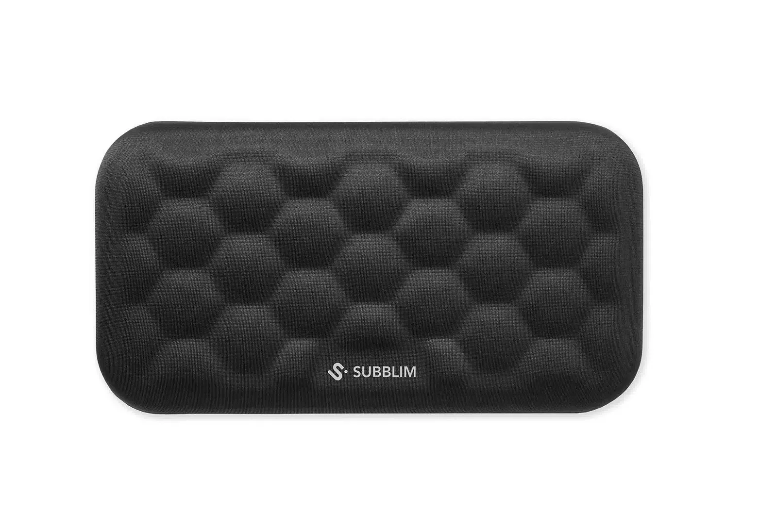 SUBBLIM SUBMP-04E040 poggiapolso Cotone Memory foam Poliuretano (PU) Nero - immagine 1