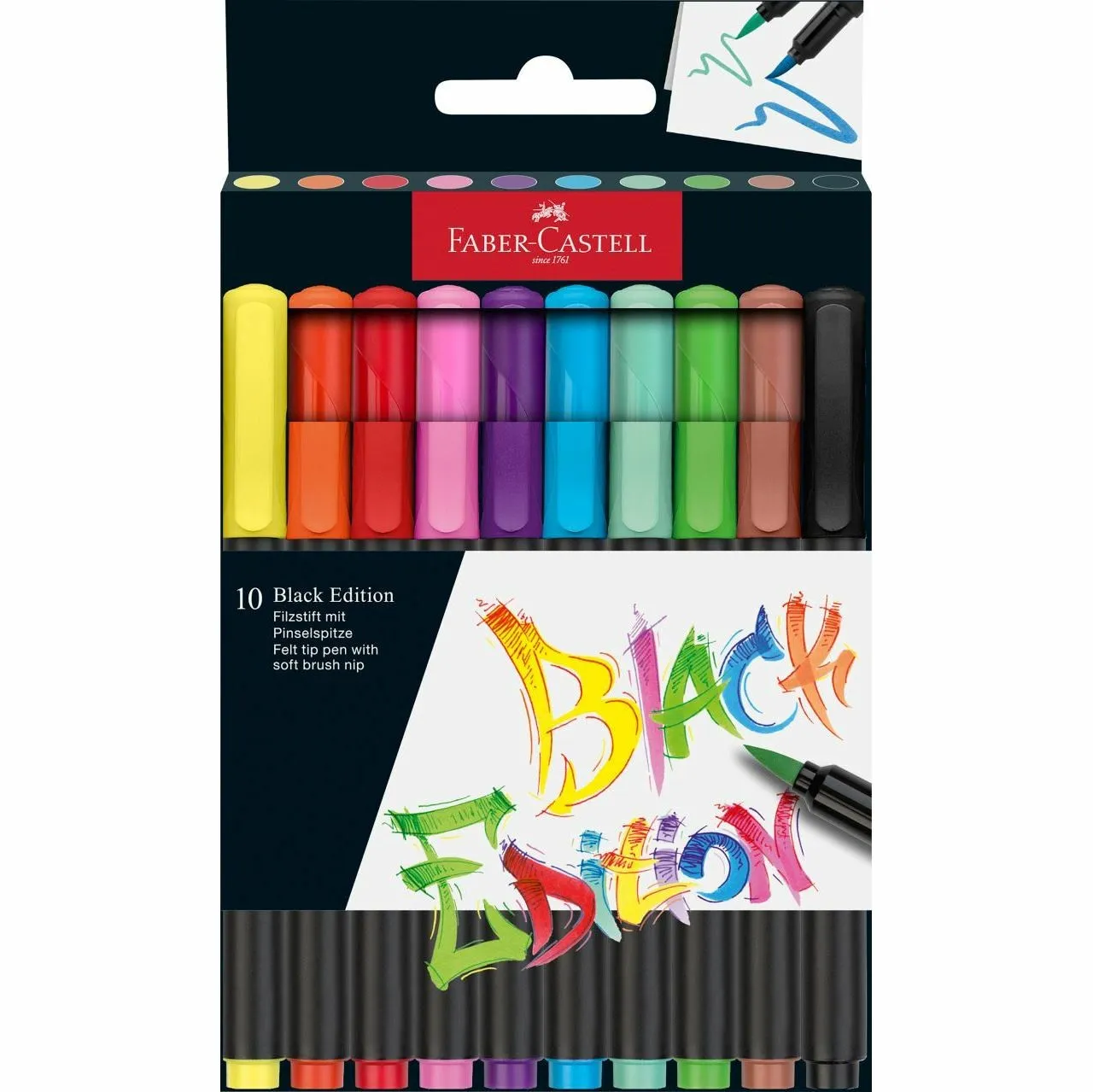 Faber-Castell 116451 penna tecnica Colori assortiti 10 pz - immagine 1