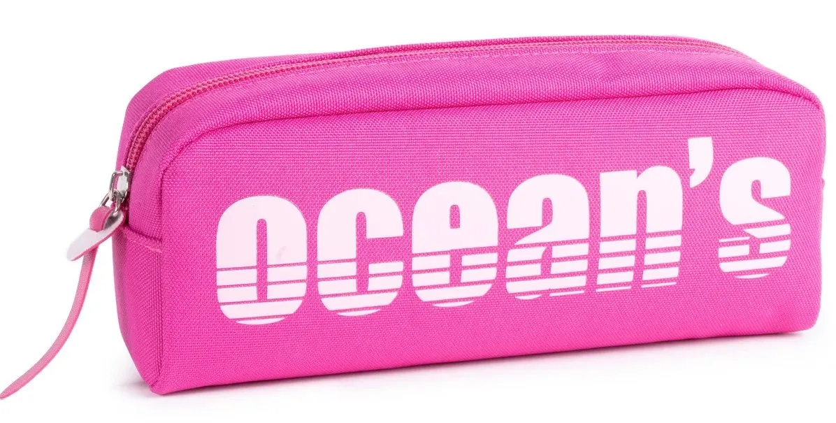 Astuccio Oceans Wave California con 1 zip - Manico ergonomico - Colore fucsia - immagine 1