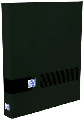 Oxford 400159140 raccoglitore ad anelli A4+ Nero - immagine 1