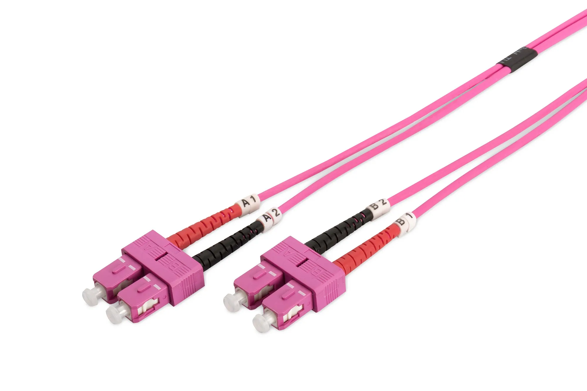 Cavo Fibra Ottica Sc A Sc Multimode Duplex 50/125 Mt. 1 Om4 - immagine 1