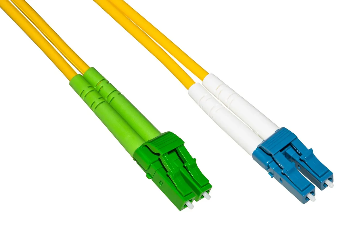 Cavo Fibra Ottica Lc Apc A Lc Upc Singlemode Duplex Mt.2 - immagine 1