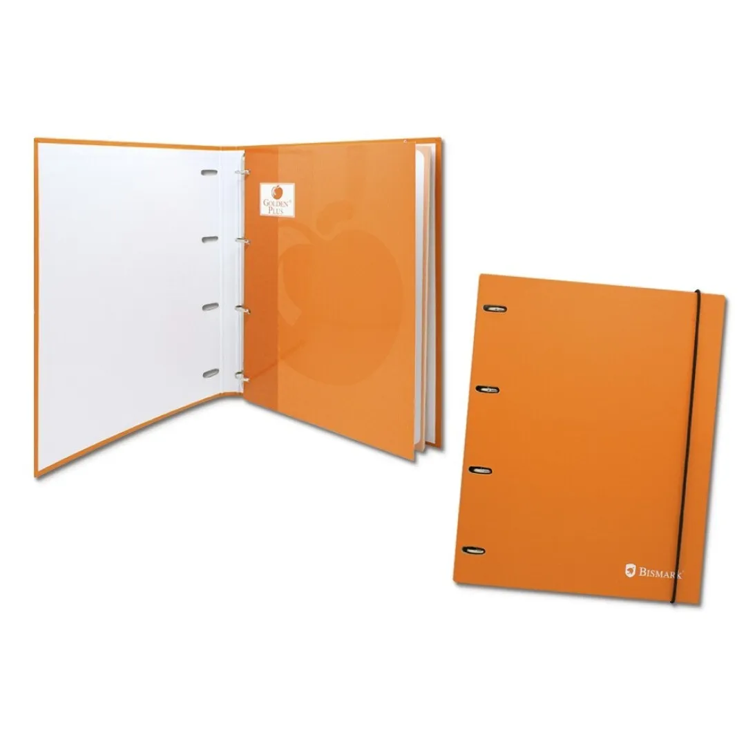 Bismark 324289 raccoglitore ad anelli A4 Arancione - immagine 1