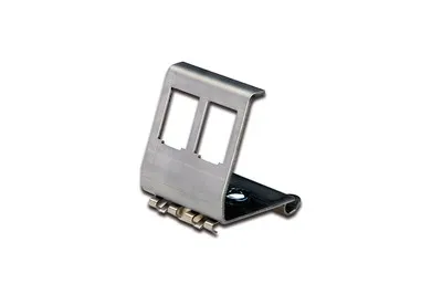Adattatore Din-Rail Per 2 Moduli Keystone - immagine 1