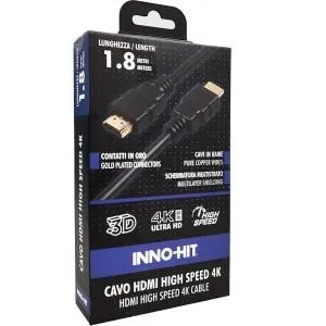 Innohit Cavo Hdmi 4K Hdr High Speed 60Hz 18 Mt - immagine 1