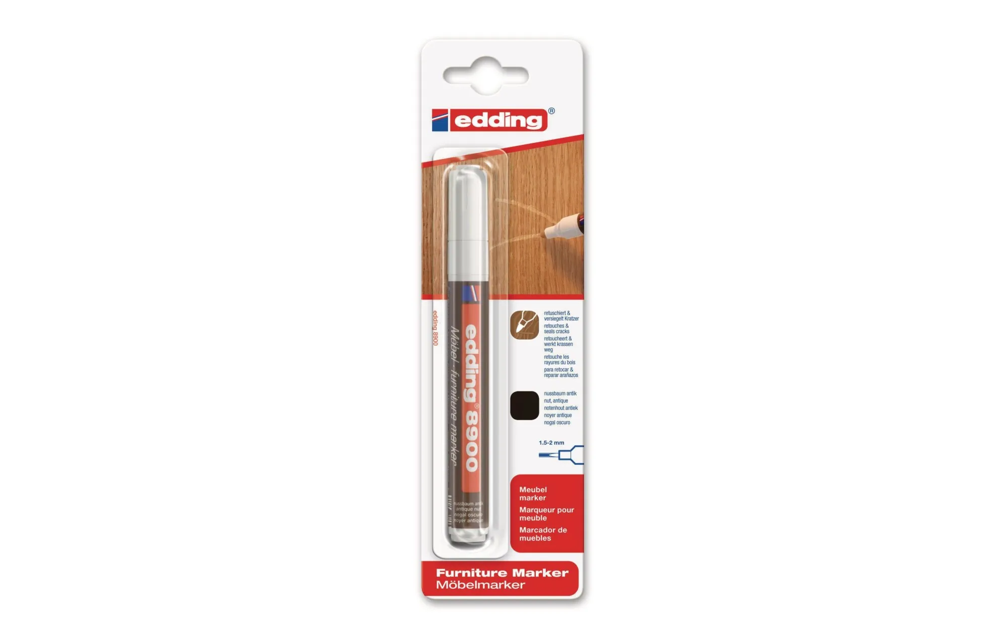 Edding 8900 evidenziatore 1 pz Marrone - immagine 1
