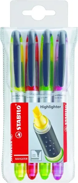 STABILO Navigator evidenziatore 4 pz Multi - immagine 1