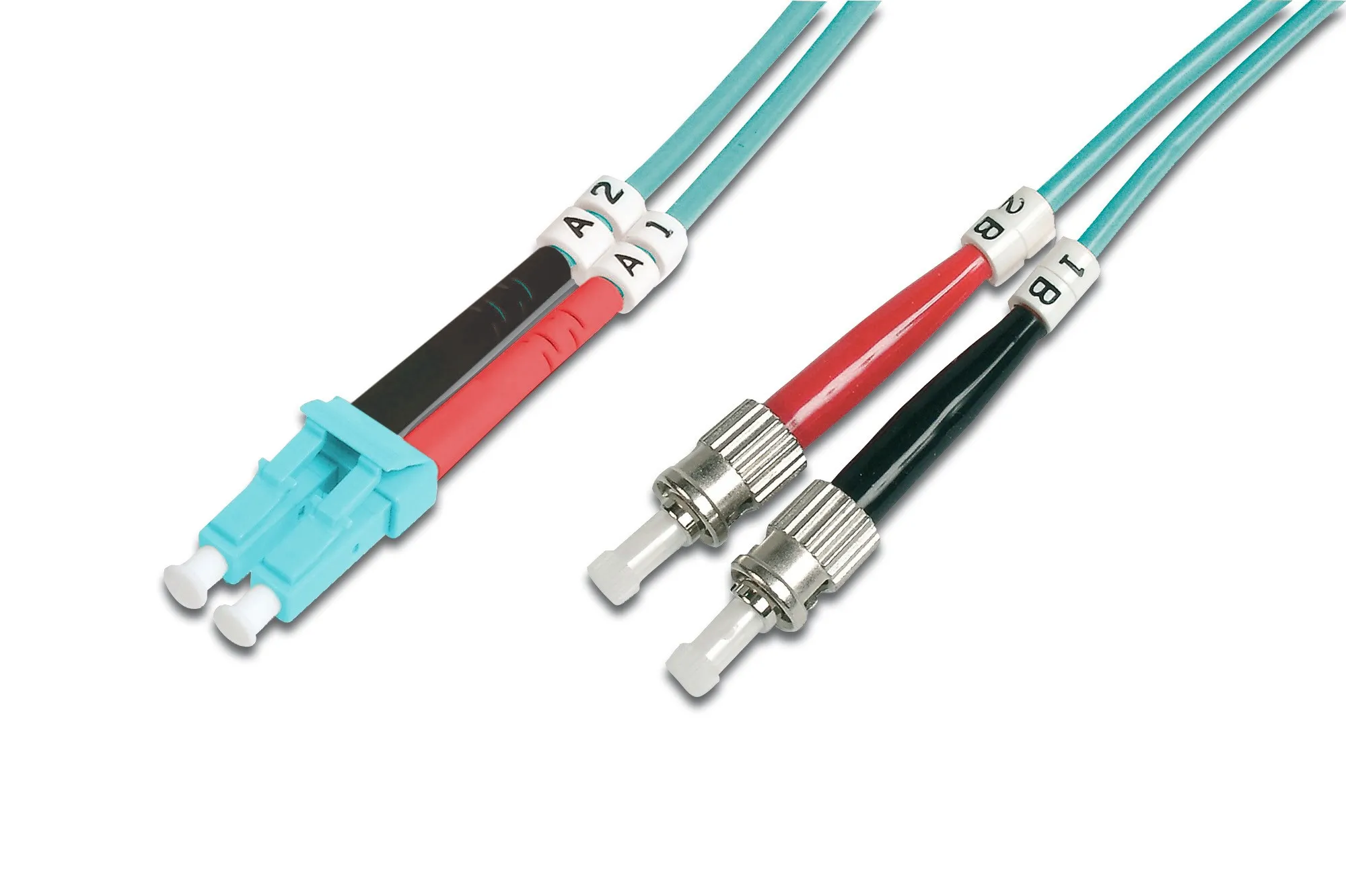 Cavo Fibra Ottica Duplex Om3 50/125 Lc-St Mt. 1 - immagine 1