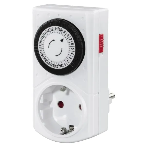Hama 69223301 timer elettrico Bianco Timer quotidiano - immagine 1