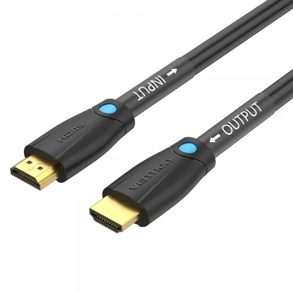Cavo HDMI XO - Risoluzione 4K - Alta velocità - Connettori placcati in oro - Compatibile con più dispositivi - Nero - immagine 1